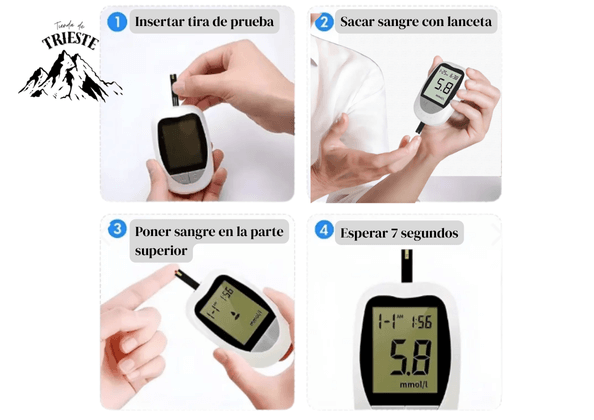 Glucometro Digital Medidor de Glucosa